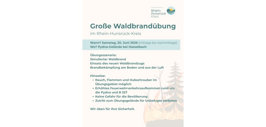 Waldbrandübung Info-Beitrag - 1 Waldbrandübung Info-Beitrag - 1