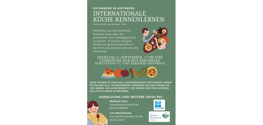 Olivgrün Vintage Riso Kochkurs Vegan A4 Flyer - 1 Olivgrün Vintage Riso Kochkurs Vegan A4 Flyer - 1
